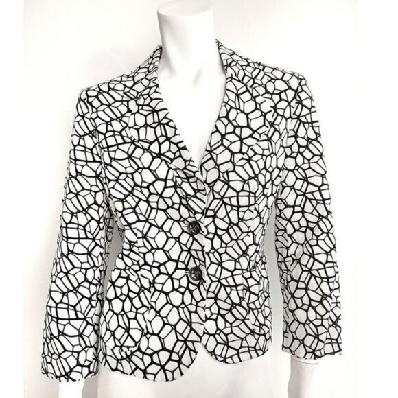 Escada geometric print  blazer - Picture 2 of 16